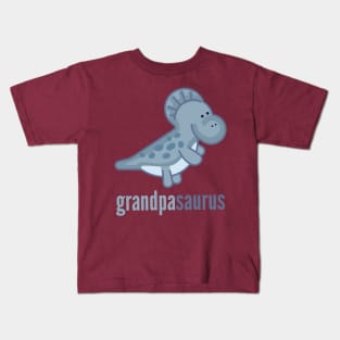 Grandpasaurus Shirt Family Dinosaur Shirt Set Kids T-Shirt